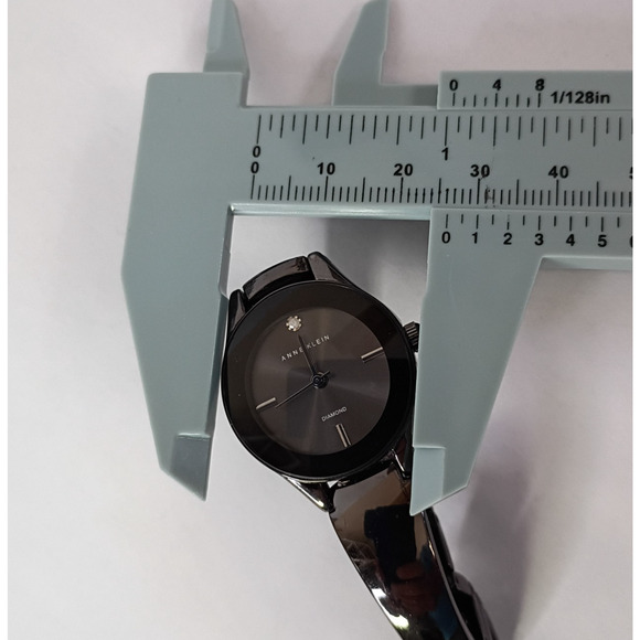 Anne Klein AK/1917 Women's Silver-Tone Watch – Black Dial, Quartz Movemen - Picture 9 of 11